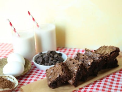 Intensely Chocolate Cocoa Brownies