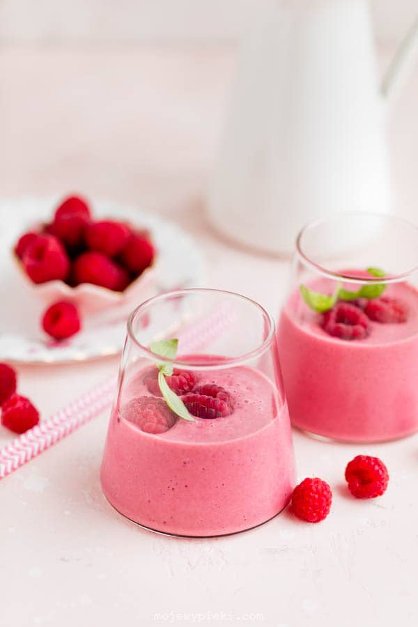 Smoothie de framboesa