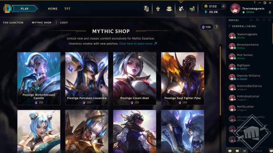 League of Legends Mythic Shop: 14.24 Rotation