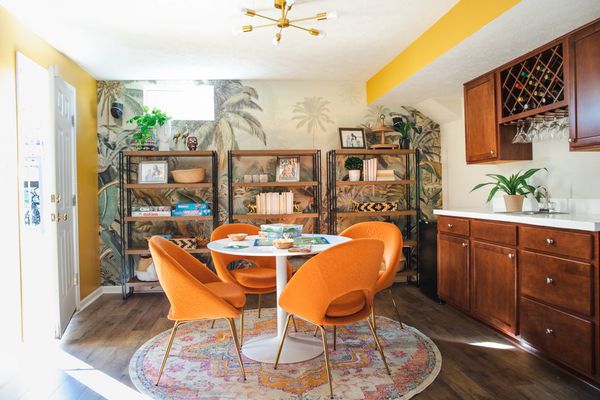 Mid-century modern style home