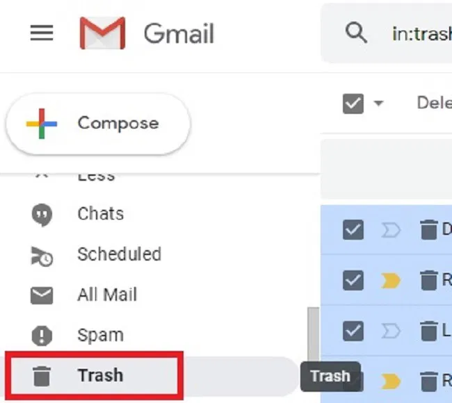 Mark All Unread Emails As Read In Gmail And Delete Them Trash Mark All Unread Emails As Read In Gmail And Delete Them Trash