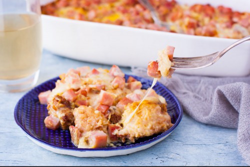 Chicken Cordon Bleu Casserole