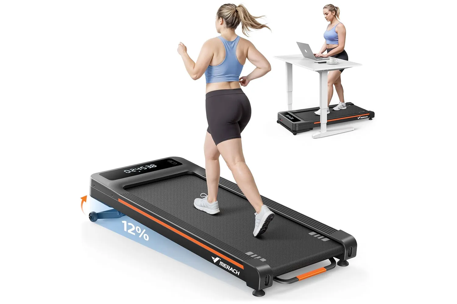 Merach NovaWalk W50 TrekPad with Incline