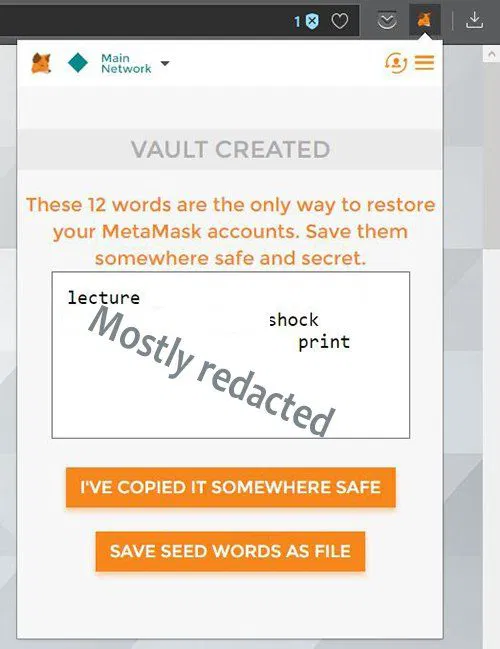 metamask-seed metamask-seed
