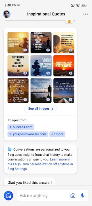 microsoft copilot for android images
