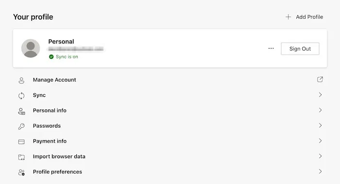 Microsoft Edge Mac Good Data Sync