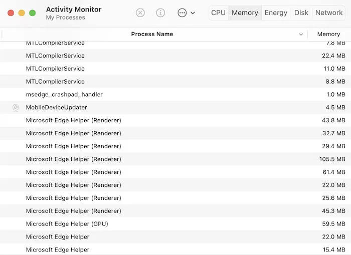 Microsoft Edge Mac Good Performance