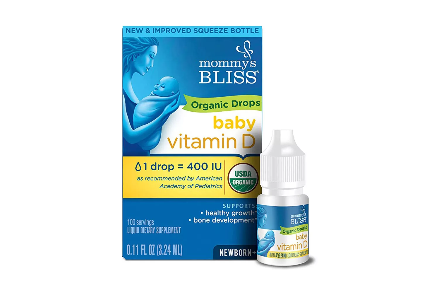 Amazon Mommy's Bliss Organic Drops No Artificial Color
