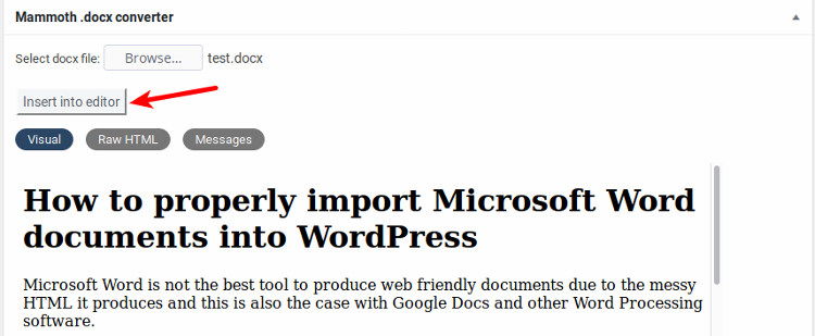 ms-word-to-wordpress-mammoth-usage