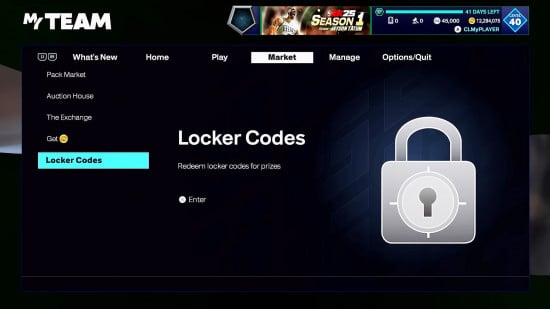 How to Redeem NBA 2K25 Locker Codes: In-Game UI