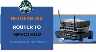 How to connect my netgear 750 router to Spectrum Modem