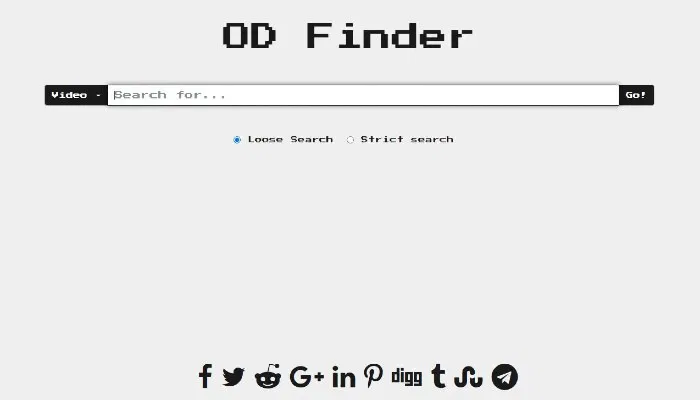 Open Directory Odfinder