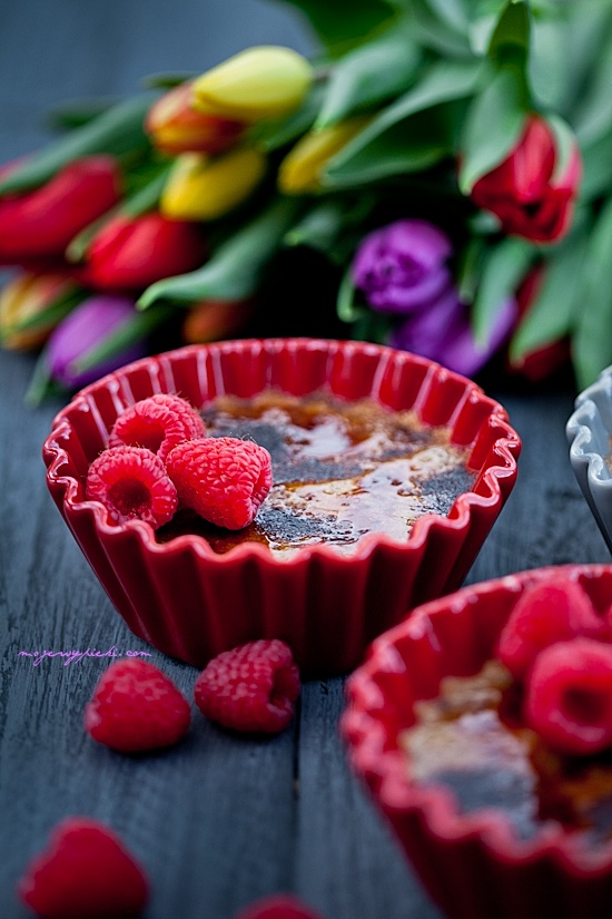 Creme brulée de chocolate