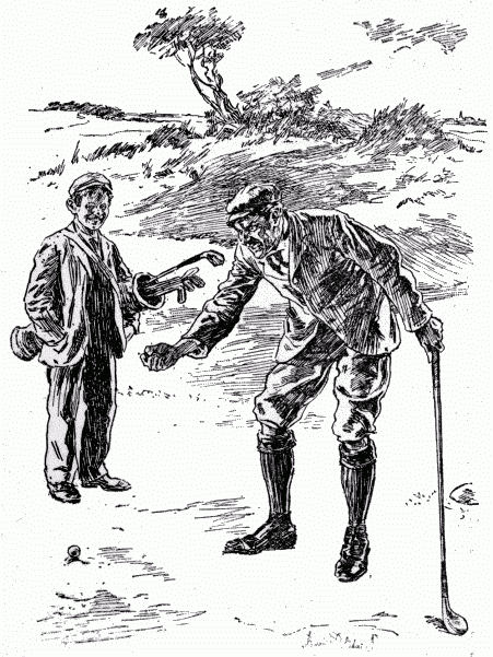 addressing the ball