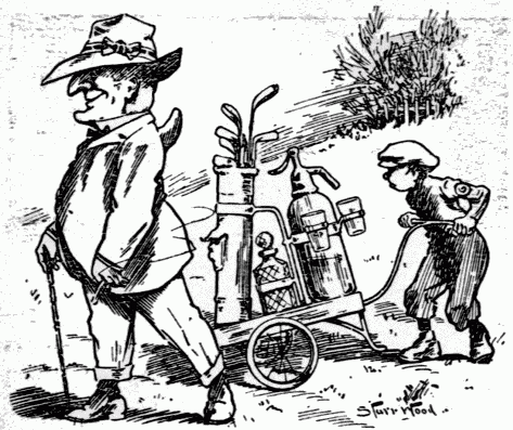 MR. PUNCH'S PATENT CADDIE CAR