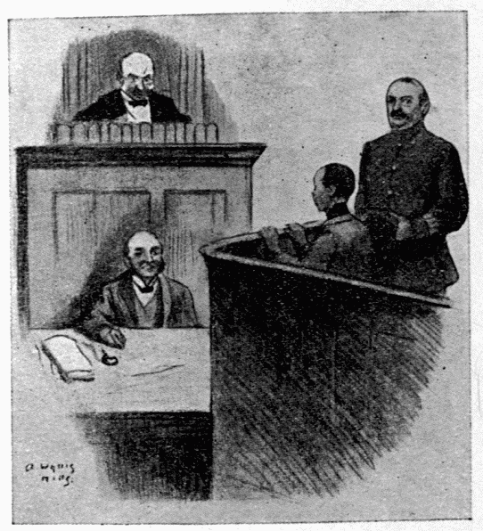 Scene—Country Police Court