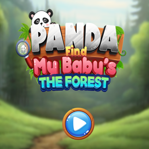 Panda Find My Baby’s The Forest