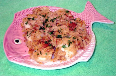 Legal Seafood Style Baked Scallops