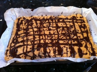 Super Peanut Butter Filled Brownies