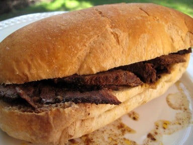 French Dip Roast Beef for the Crock Pot