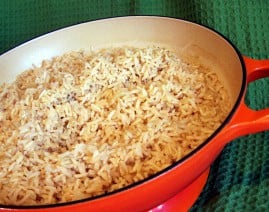 Alton Brown's Baked Brown Rice