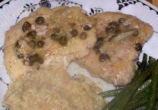 Teresa's Veal -or-Chicken Piccata