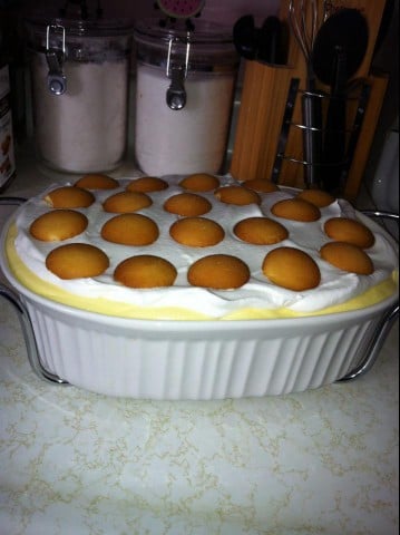 Doctored-Up Vanilla Pudding Casserole