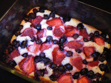 Any Fruit Fast Fat Free Cobbler