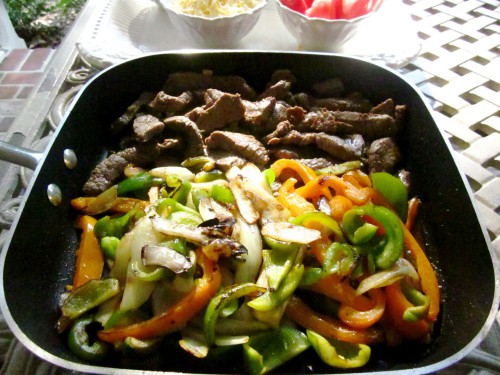 Steak (Or Chicken) Fajitas