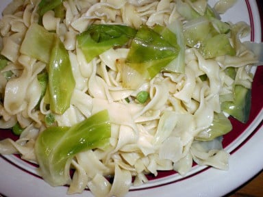 Cabbage and Noodles