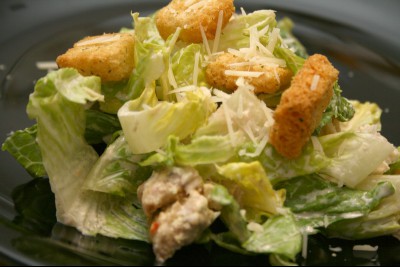 Kittencal's Famous Caesar Salad