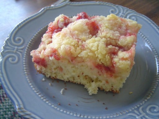 Strawberry Coffee Cake