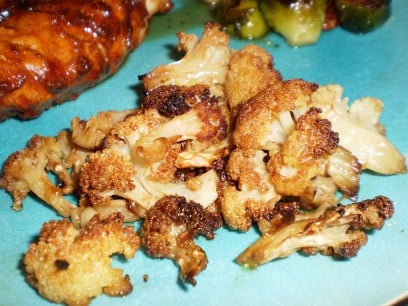 Cauliflower Popcorn - Roasted Cauliflower