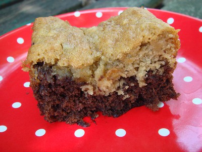 Black-Bottom Banana Bars