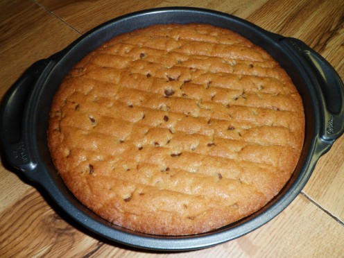 Nestle Toll House Chocolate Chip Pan Cookie