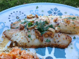 Tilapia Al Ajillo (Garlic Tilapia)