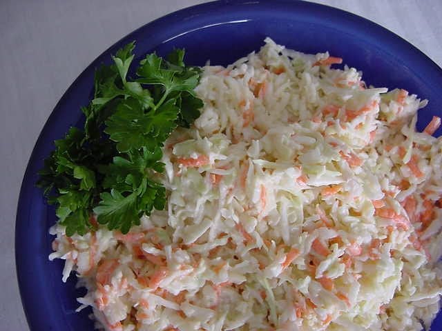 Sweet, Creamy Coleslaw