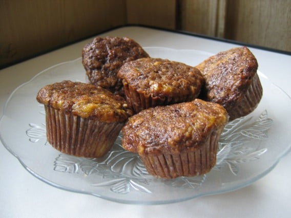 Double Chocolate Banana Muffins