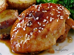 Korean Roast Chicken Thighs