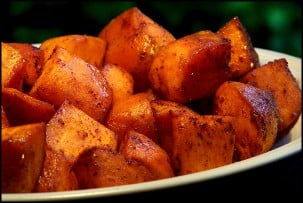 Spicy Sweet Potatoes