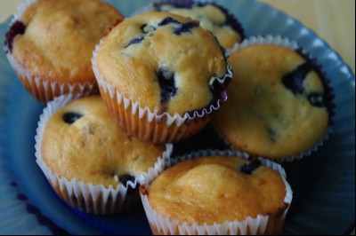 Old-Fashioned Blueberry Muffins