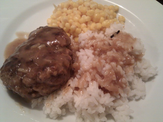 Beef Patties in Onion Gravy