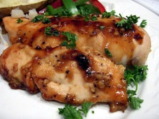 Ginger Me up Chicken! Low Fat Honey & Ginger Chicken Breasts