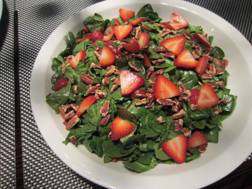 Spinach Strawberry Salad