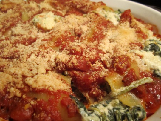 Kittencal's Spinach & Four-Cheese Manicotti (Vegetarian)