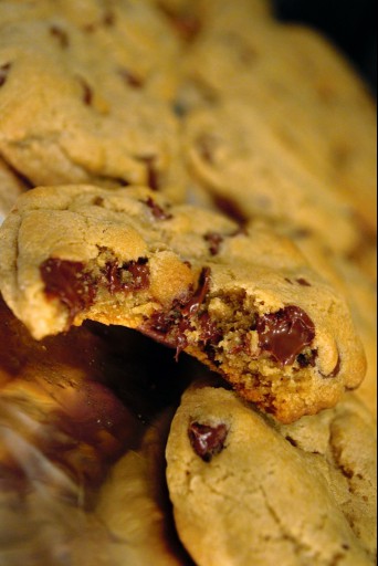 Thick, Soft, and Chewy Chocolate Chip Cookies