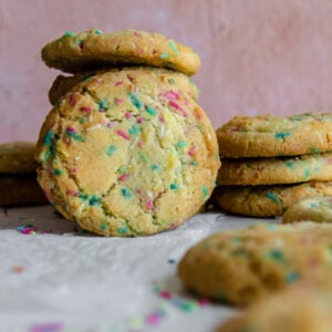 Cookies με Πολύχρωμη Τρούφα