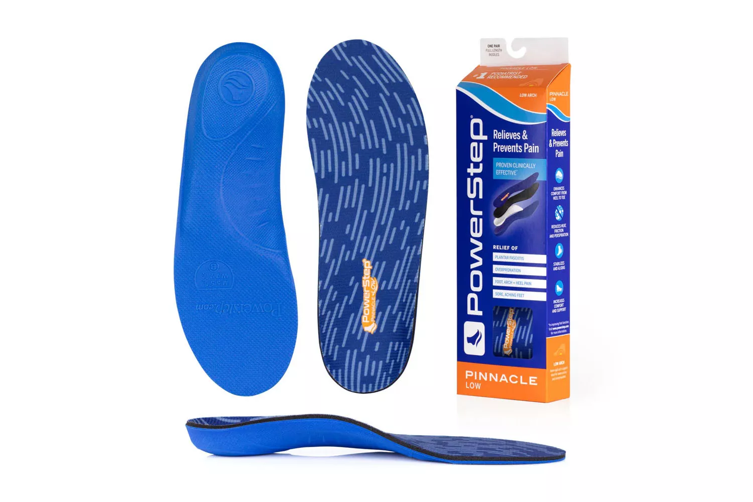 PowerStep Pinnacle Low Insoles