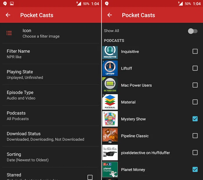 pocket-casts-filters-settings