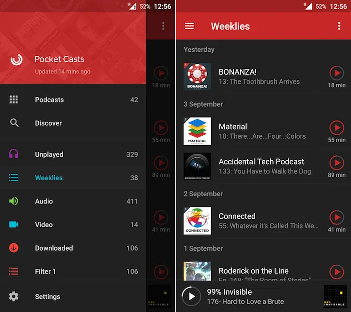 pocket-casts-fliters-weeklies